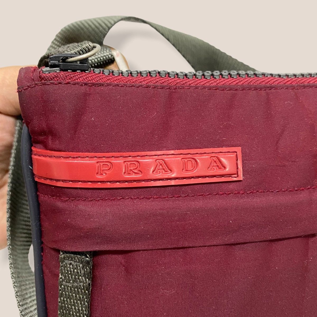 Prada ‼️LASTDROP‼️ AUTHENTIC PRADA SPORT MARRON NYLON SLING BAG Size ONE SIZE - 9 Thumbnail