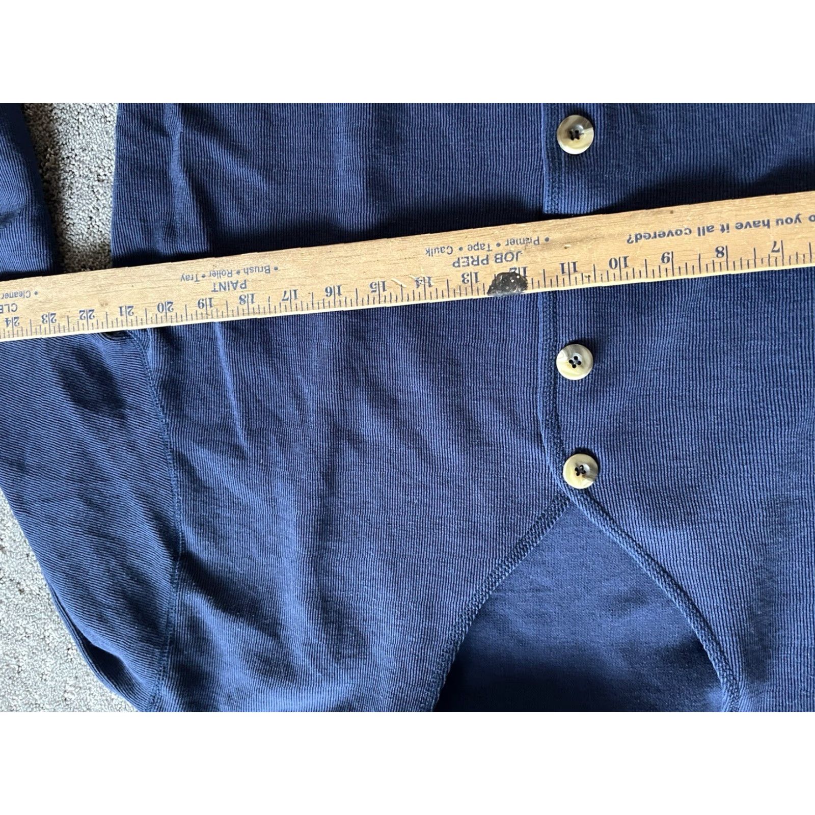 Express Express Cardigan Women’s Oversized Tricot Blue 3/4 Sleeve Medium - Tan Size M / US 6-8 / IT 42-44 - 4 Thumbnail
