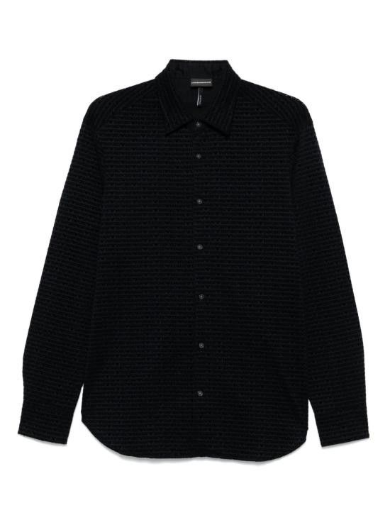 Emporio Armani EMPORIO ARMANI Men Long Tops EM001537 AF10017FB229 Blue Size US L / EU 52-54 / 3 - 1 Thumbnail