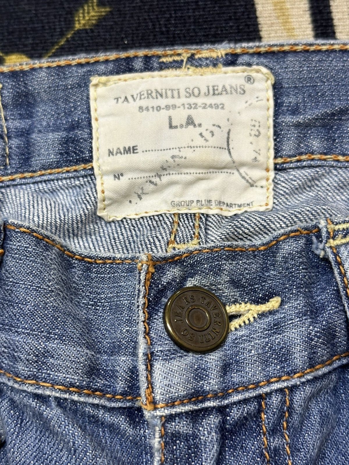 Taverniti Vintage Taverniti Flare Faded Grunge Distressed Denim Size US 32 / EU 48 - 9 Thumbnail