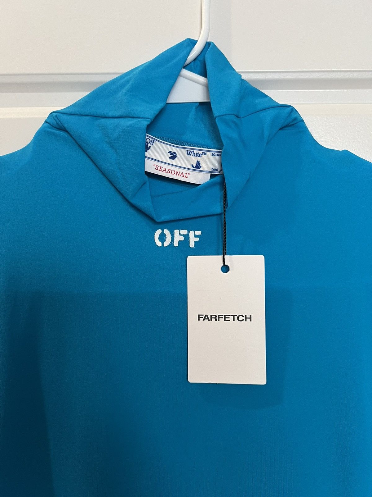Off-White Off-White Logo Print Long Sleeve Top Size S / US 4 / IT 40 - 3 Thumbnail