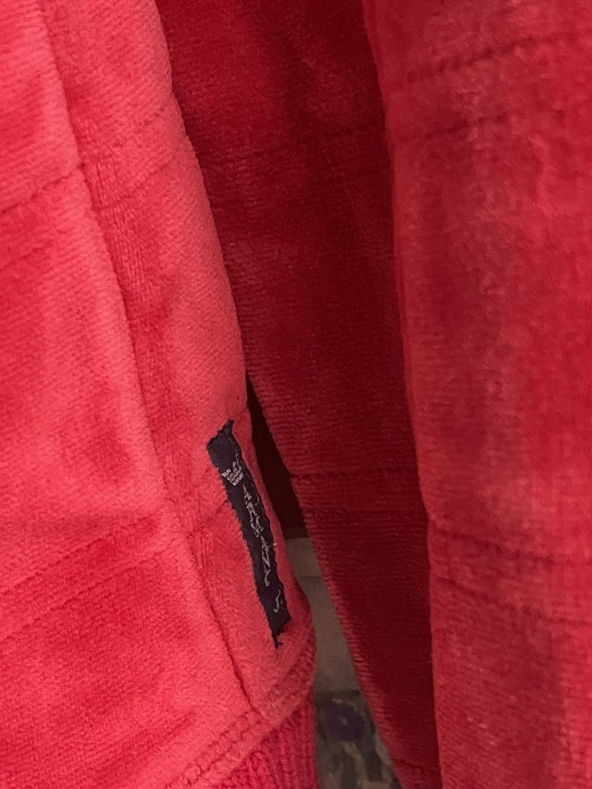 Armani Armani Jeans Velvet Jacket velour 90s Size XL / US 12-14 / IT 48-50 - 4 Thumbnail