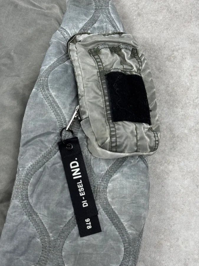 Diesel Diesel Grey Aero Cozy Hooded Bomber Jacket Size US M / EU 48-50 / 2 - 8 Thumbnail