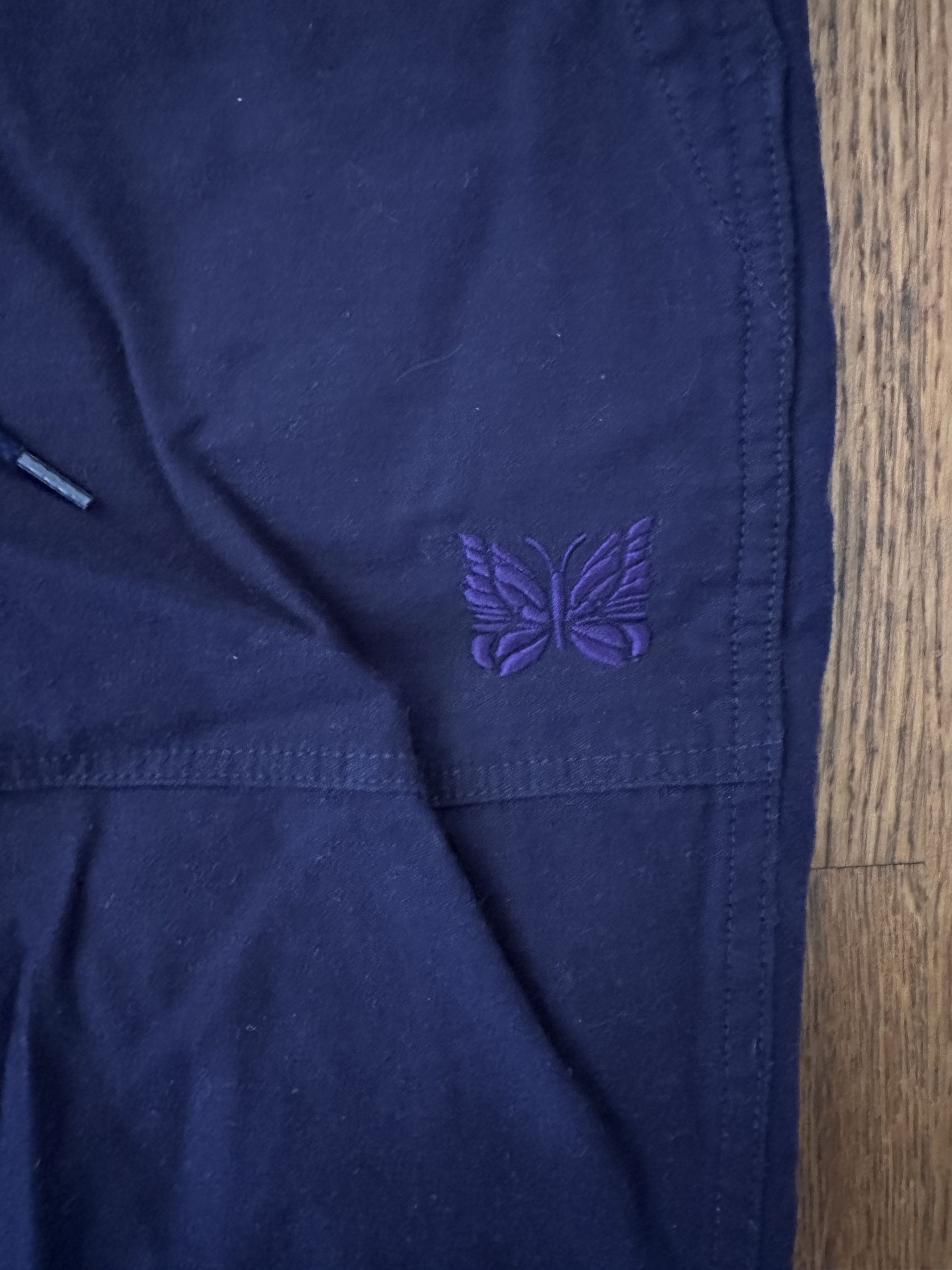 Needles NEEDLES Navy String Fatigue Trousers Size US 32 / EU 48 - 4 Thumbnail