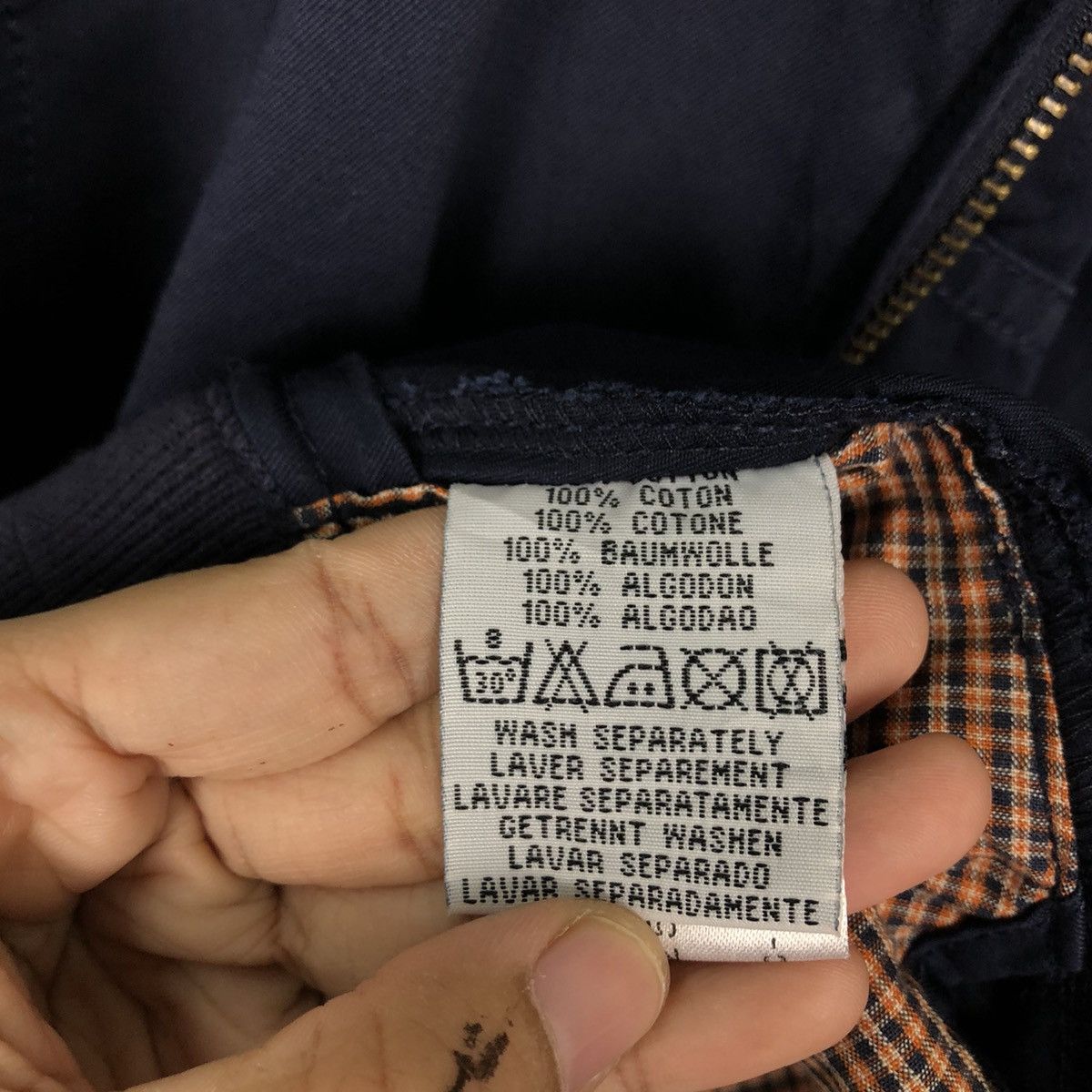 Issey Miyake VINTAGE BOMBER JACKET CHEVIGNON ISSEY MIYAKE TARTAN LINING Size US L / EU 52-54 / 3 - 15 Thumbnail