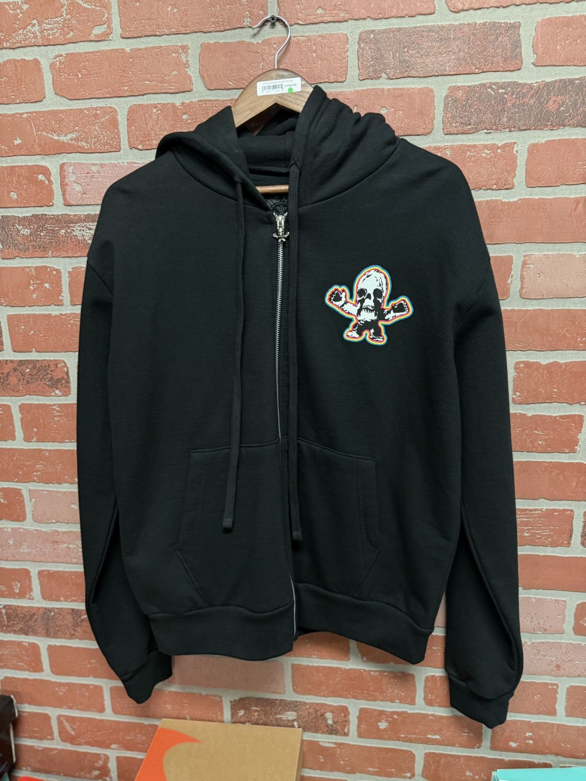 Chrome Hearts Chrome Hearts Foti Zip Up Hoodie Black Size XS NEW