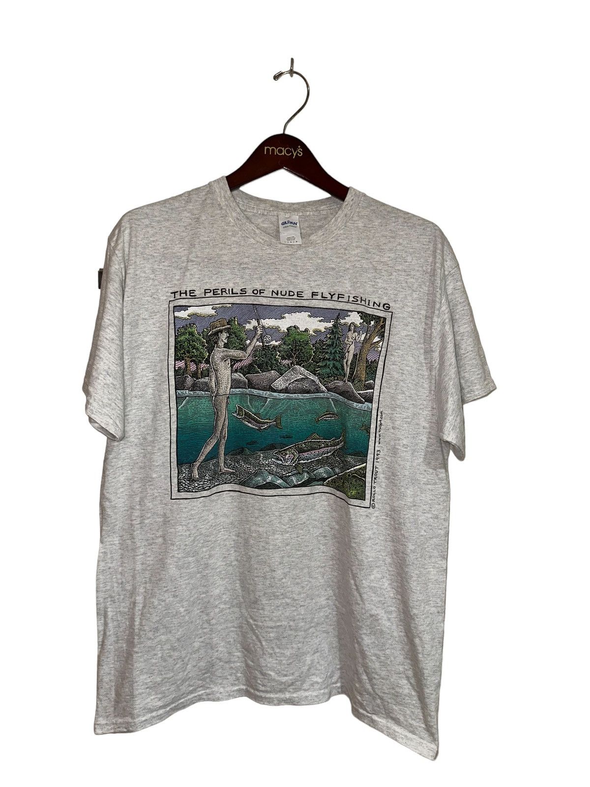 Vintage The Perils Of Nude Flyfishing 1993 Single Stitch Vintage | Grailed