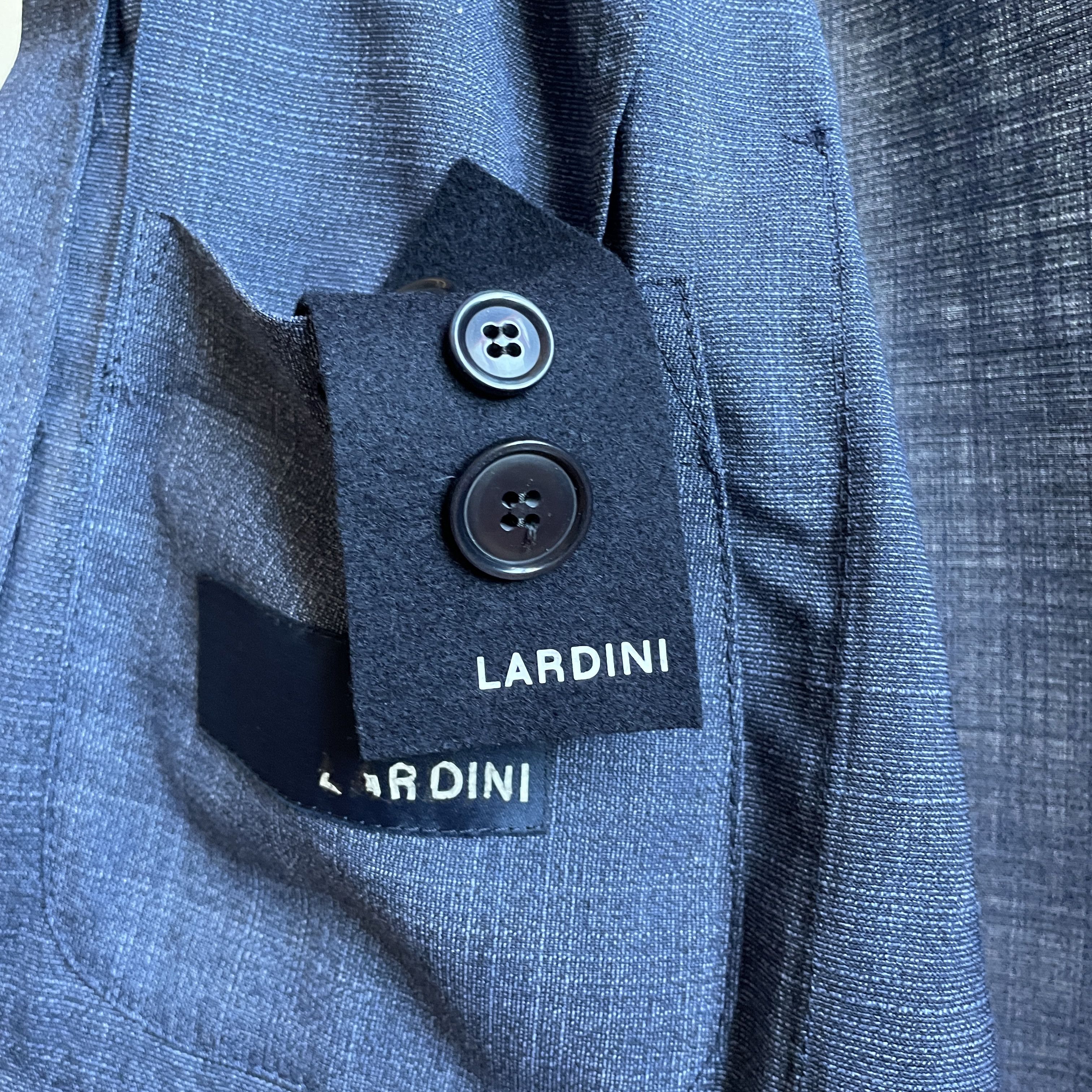 Lardini Lardini Easy Wear Check Wool Blend Unlined Blazer Size 38R - 8 Thumbnail