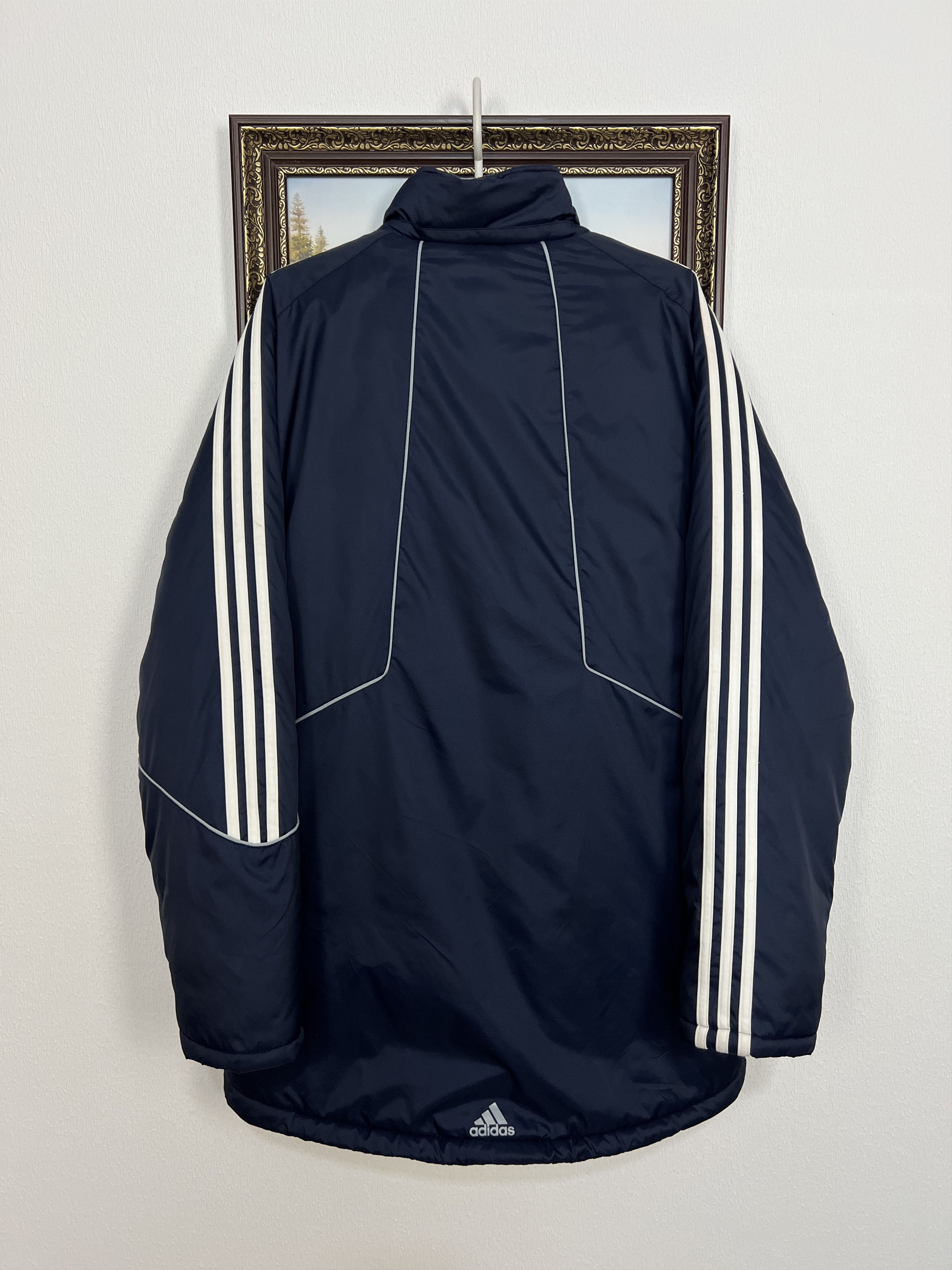 Adidas Vintage Adidas Chelsea Football Padded Jacket Soccer Bomber Size US M / EU 48-50 / 2 - 10 Thumbnail
