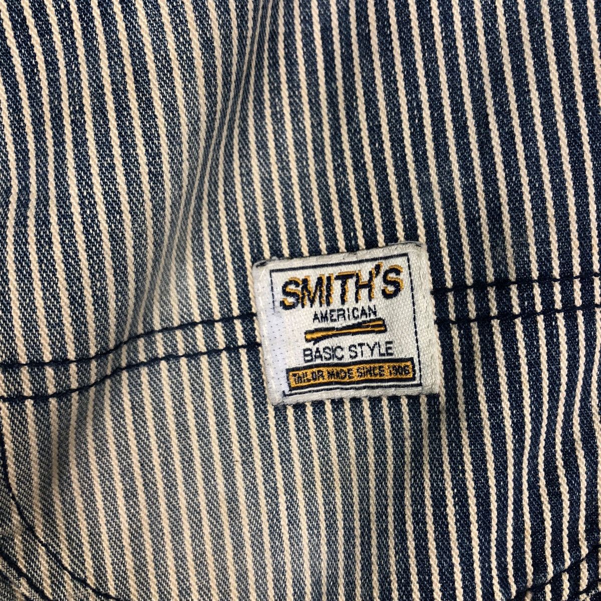 Japanese Brand 🔥Vintage Hickory Chore Denim Smith’s American Issey Miyake Size US 30 / EU 46 - 13 Thumbnail