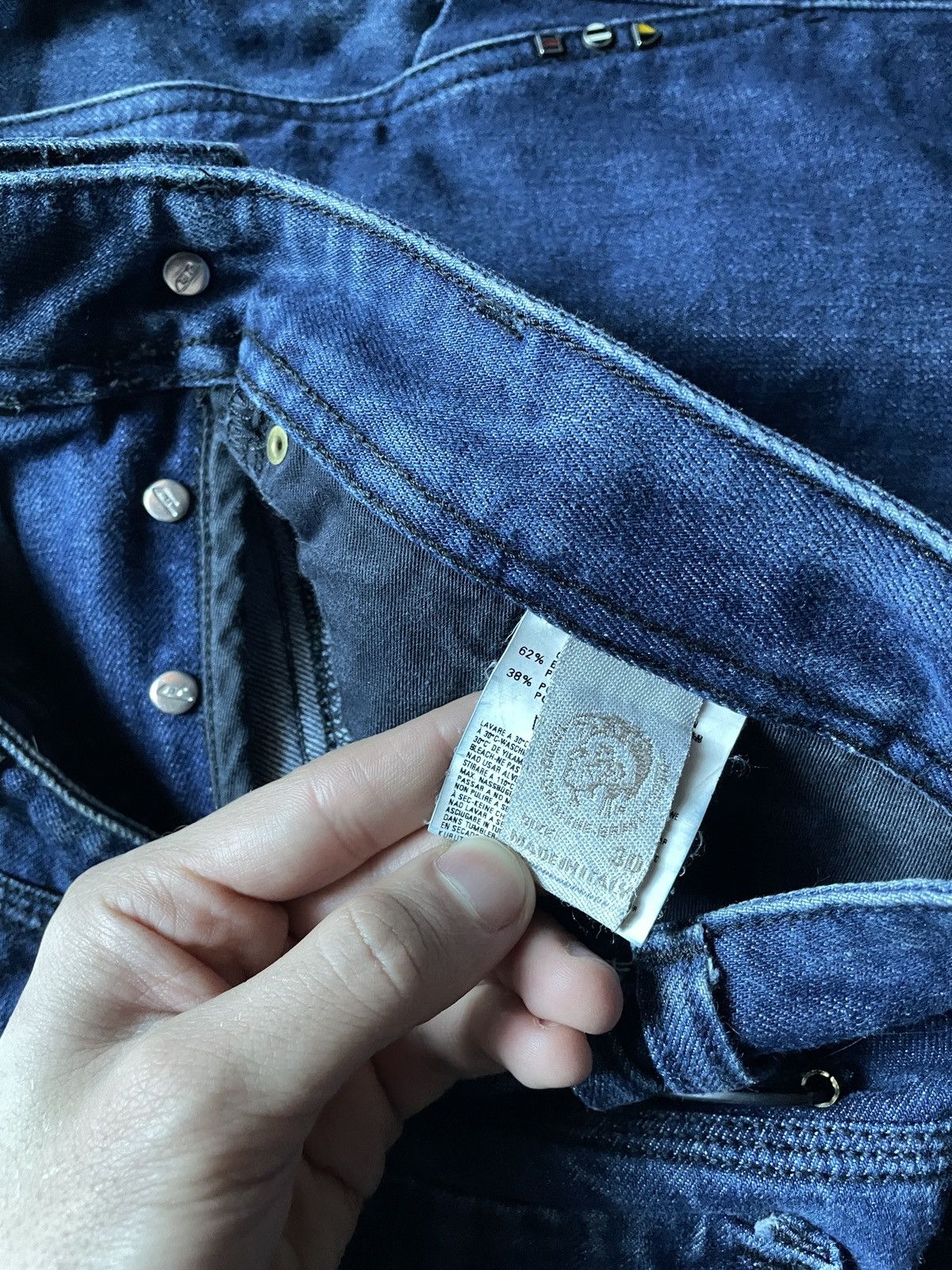 Diesel Vintage Diesel Jeans Flared Baggy Denim 90S Y2K Rare Size US 30 / EU 46 - 9 Thumbnail