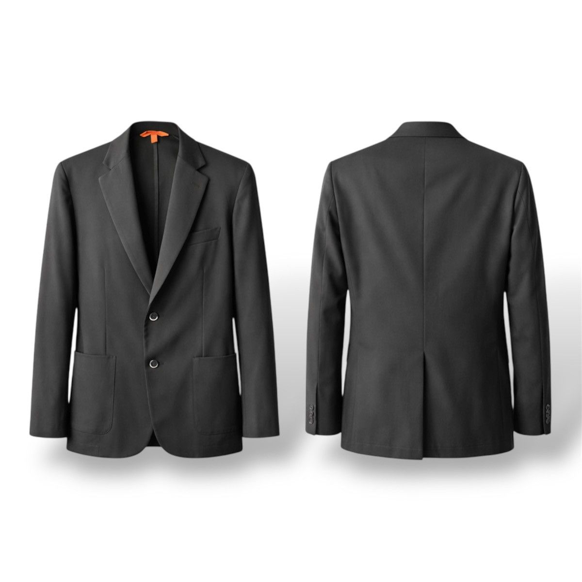 Barena Venezia BARENA VENEZIA BLACK CLASSIC MENS WOOL BLAZER JACKET SIZE 50 Size 50R - 2 Thumbnail