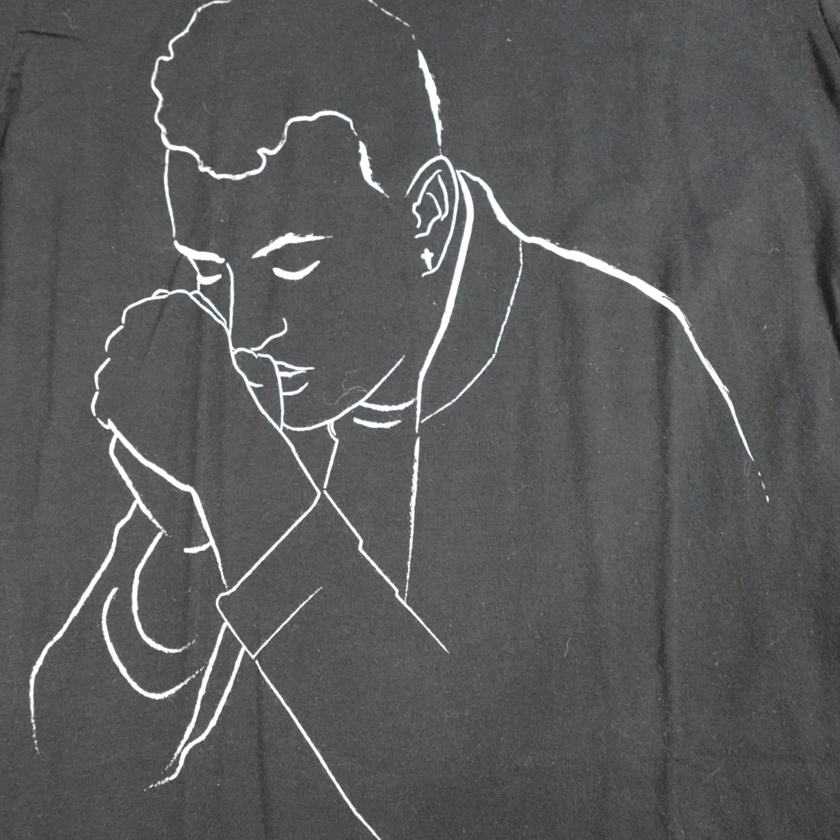 Vintage Sam Smith T-shirt Medium Black Double Sided In the Lonely Hour Tour Shirt Women M Black Double-Sided Concert Size M / US 6-8 / IT 42-44 - 2 Thumbnail