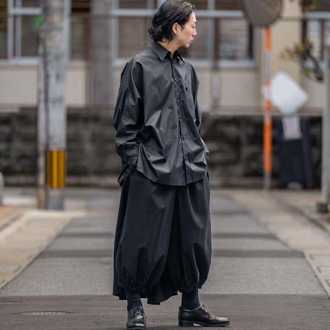 Yohji Yamamoto yohji yamamoto POUR HOMME/Crow Pants 3 Re-gabardine Size US 30 / EU 46 - 1 Thumbnail