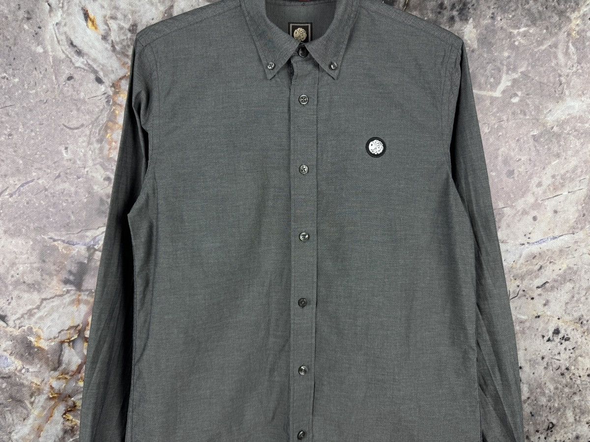 Pretty Green Men’s Pretty Green Shirt Button Up Long Sleeve Streetwear Size US S / EU 44-46 / 1 - 3 Thumbnail