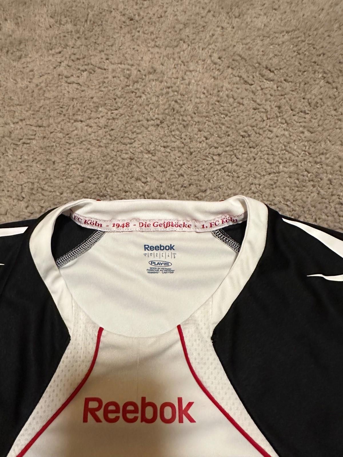 Reebok KOLN 2011 2012 HOME SHIRT FOOTBALL SOCCER JERSEY REEBOK Size US L / EU 52-54 / 3 - 4 Thumbnail