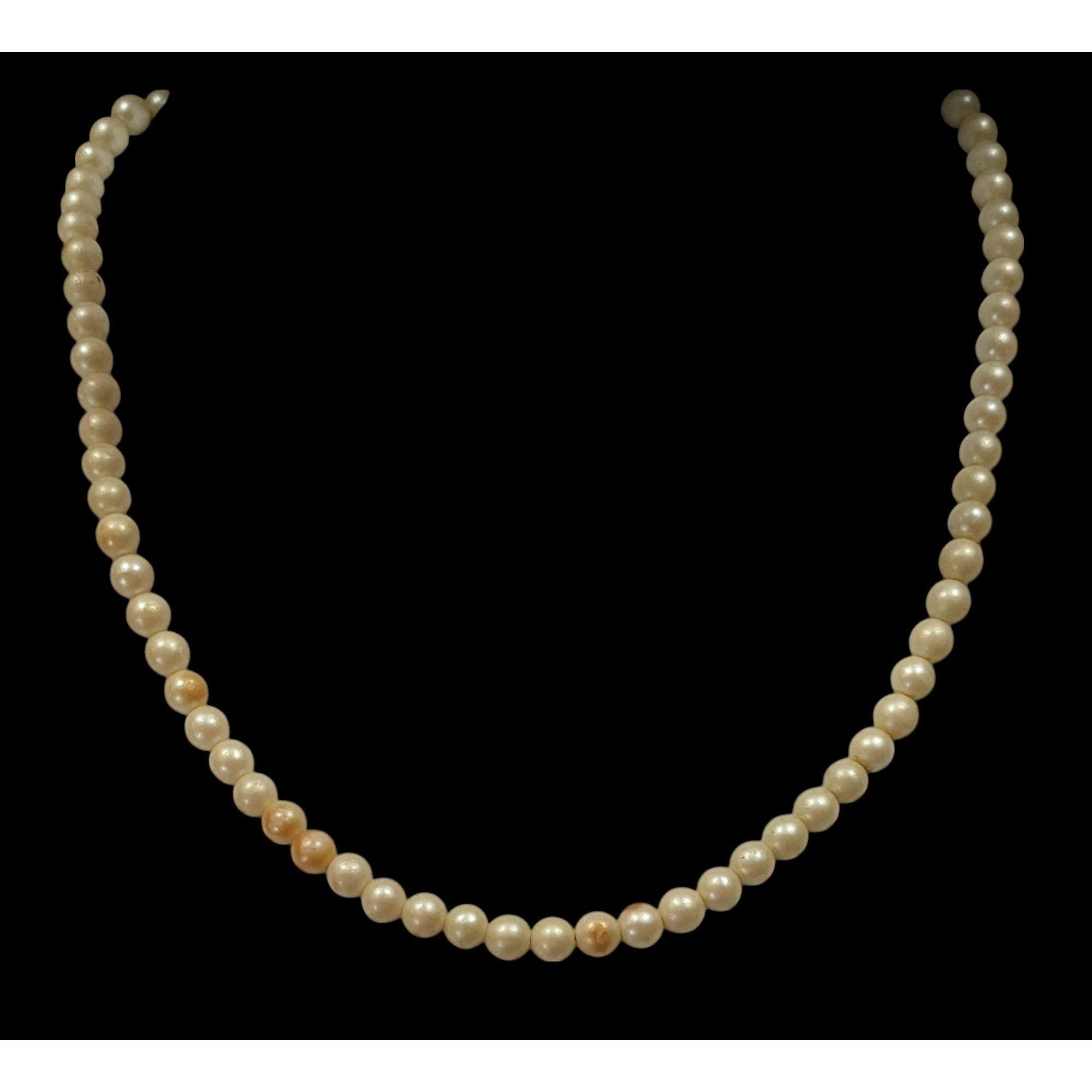 Other Vintage Faux Shimmer Pearl Beaded Necklace Size ONE SIZE - 5 Thumbnail