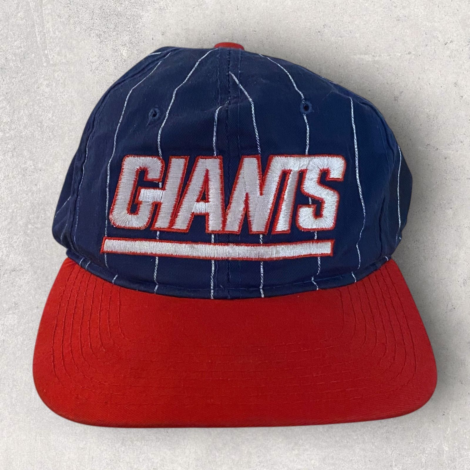 NFL × Starter × Vintage Rare Starter New York Giants Pinstripe Snapback Hat Cap Size ONE SIZE - 1 Thumbnail