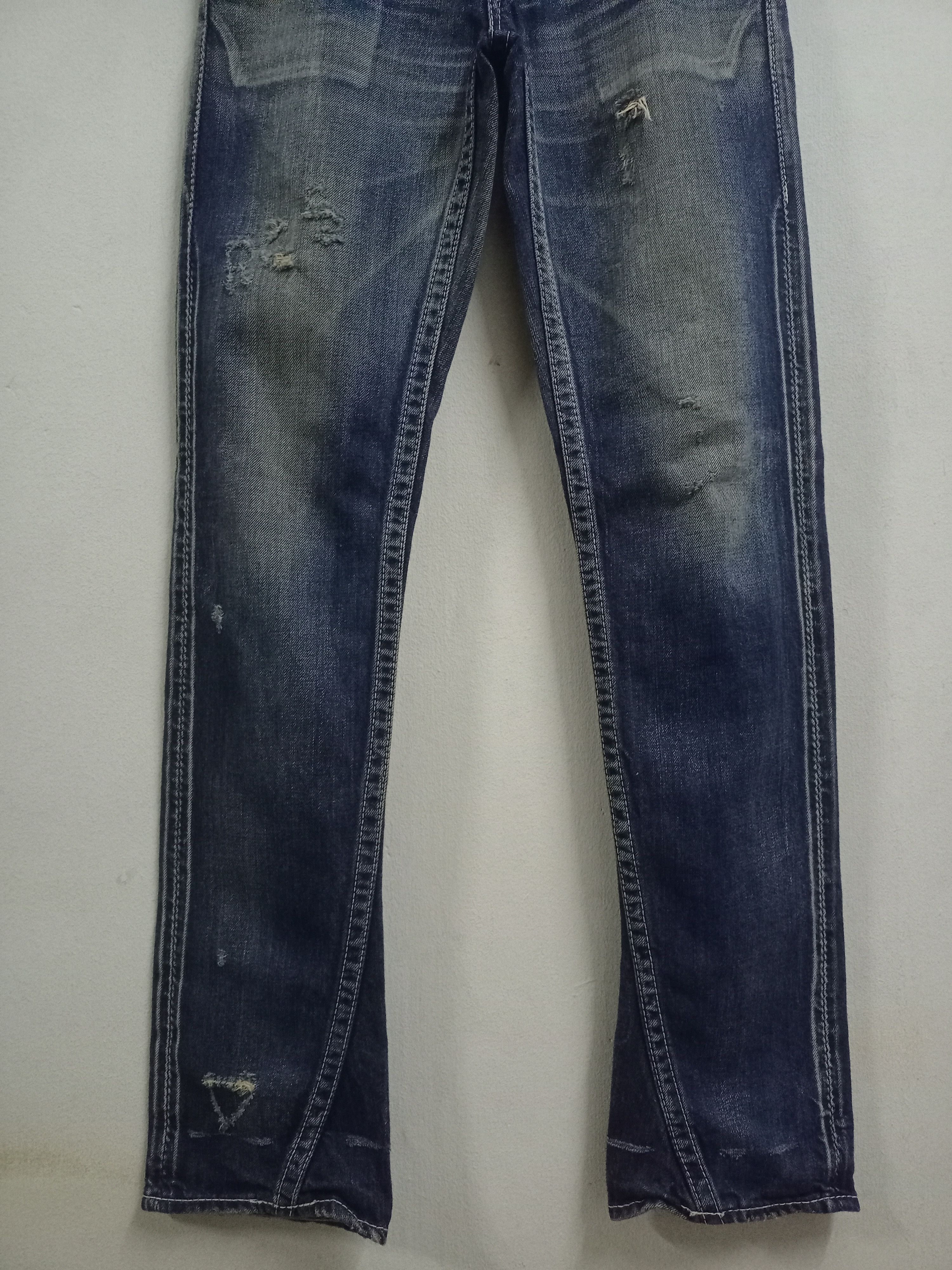 Japanese Brand Vintage Japanese Rodeo Crown Mud Wash Flare Jeans Size 30" / US 8 / IT 44 - 5 Thumbnail
