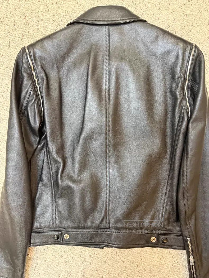 Saint Laurent Paris Saint Laurent Paris Lamb Leather 5-Zip Moto Jacket i Size US S / EU 44-46 / 1 - 5 Thumbnail