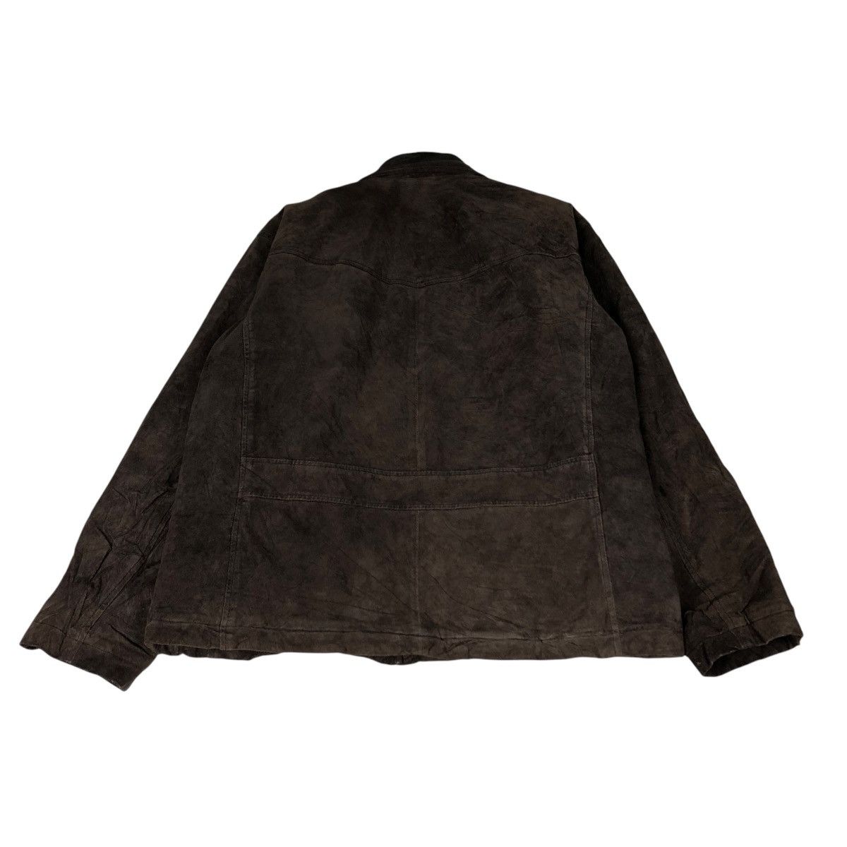 Japanese Brand 🔥VINTAGE BIKER LEATHER JACKET UNBRANDED ISSEY MIYAKE Size US S / EU 44-46 / 1 - 10 Thumbnail
