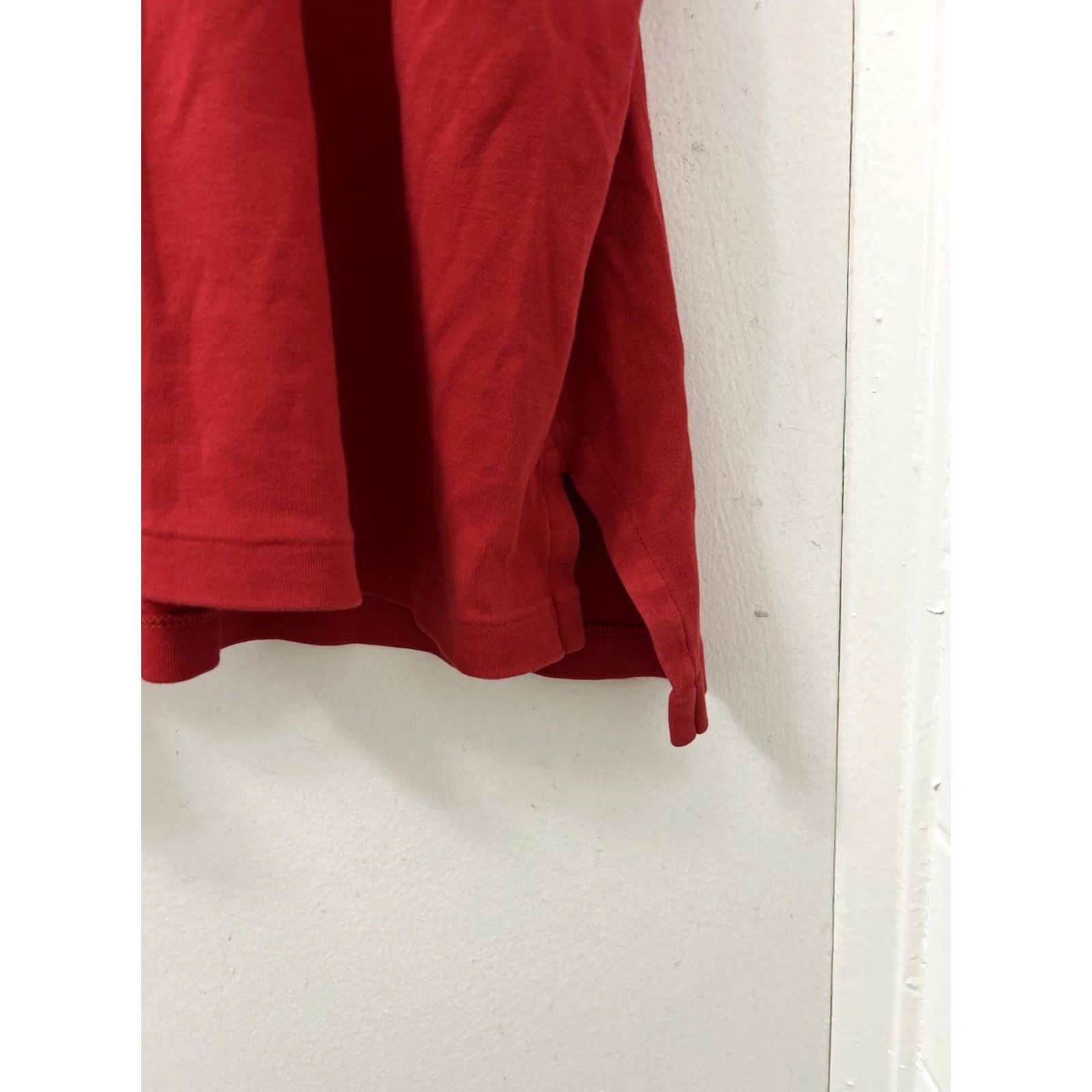 Polo Ralph Lauren VINTAGE Polo Ralph Lauren Shirt XL Mens Red Cotton Short Sleeve Blue Pony Decade 90s Golf Casual Size US XL / EU 56 / 4 - 6 Thumbnail