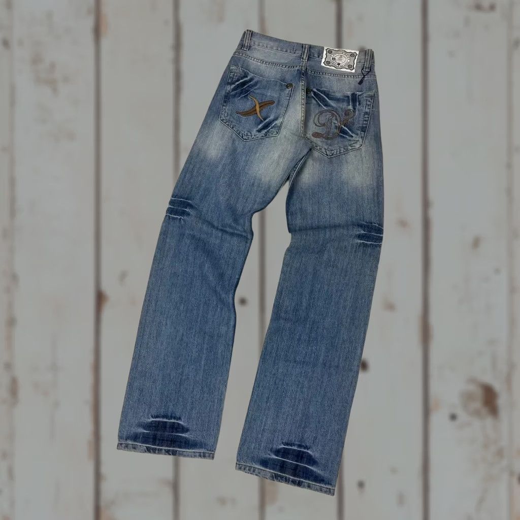 Dsquared2 Dsquared2 Jeans Baggy Logo Blue Size 29x34 90s Mens Size US 29 - 1 Thumbnail