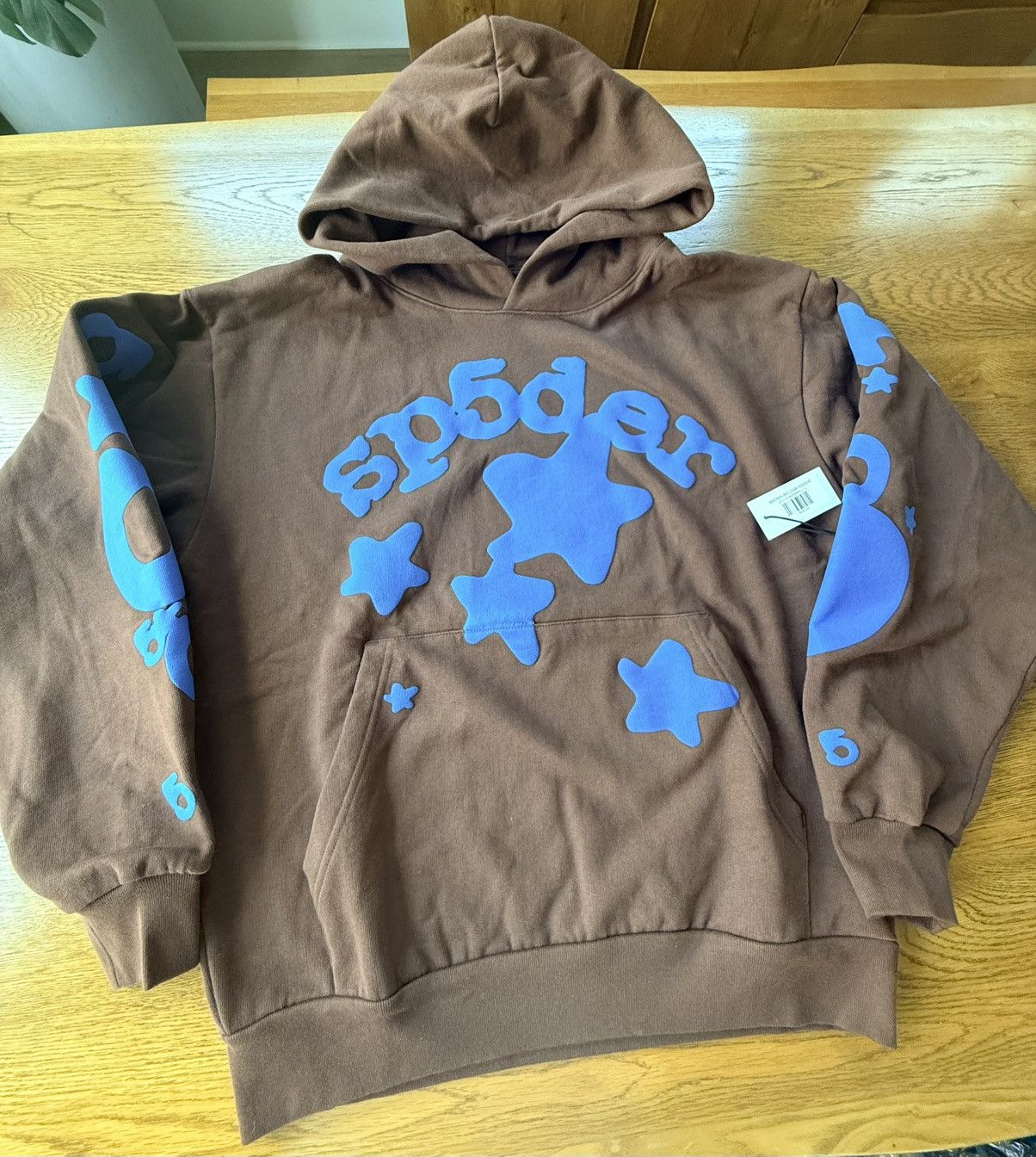 Sp5der Sp5der Brown Beluga hoodie size L Size US L / EU 52-54 / 3 - 1 Thumbnail