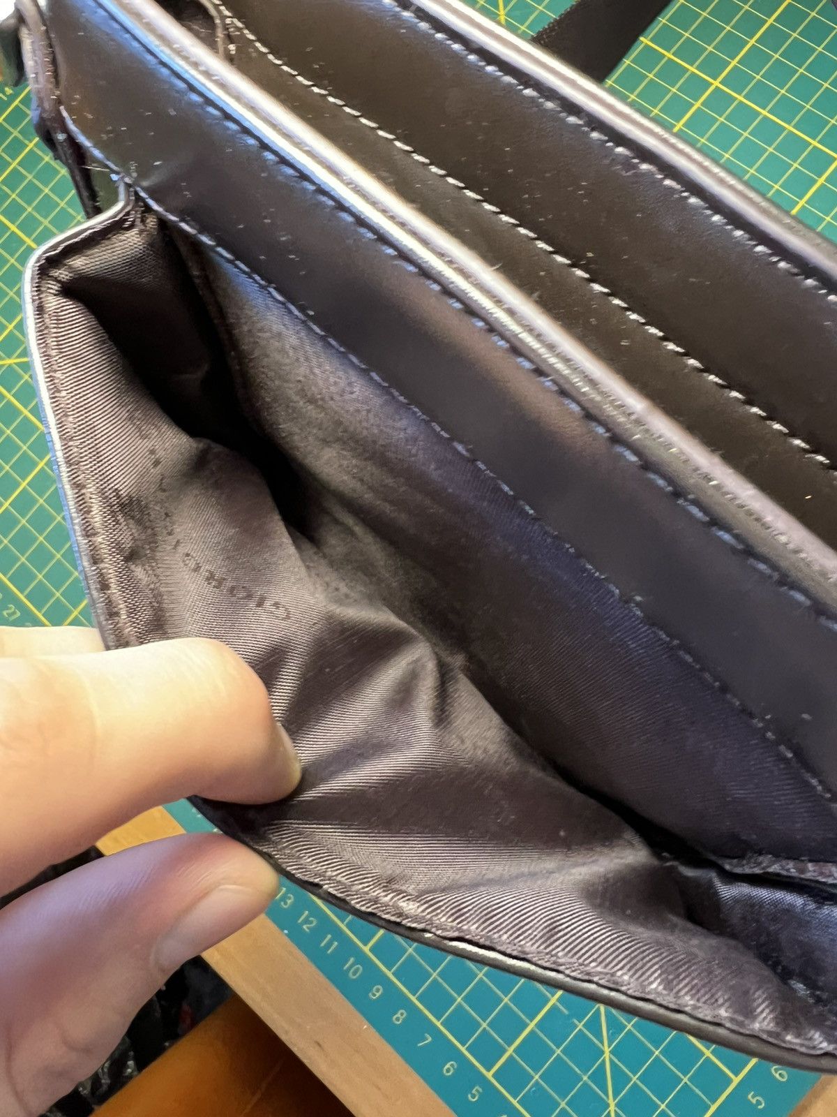 Giorgio Armani Giorgio Armani leather crossbody flap bag Size ONE SIZE - 23 Thumbnail