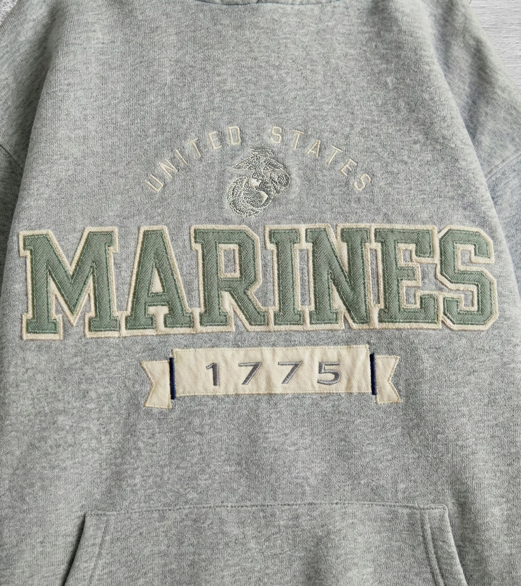 Champion Champion US Marines Hoodie S Gray 1775 Military Sweatshirt Size US S / EU 44-46 / 1 - 2 Thumbnail