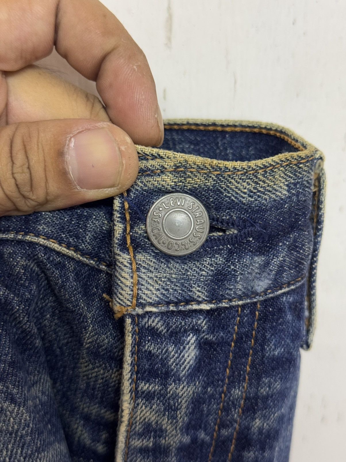 Levi's Vintage Levis 502 Japan Denim Distress Size US 30 / EU 46 - 12 Thumbnail