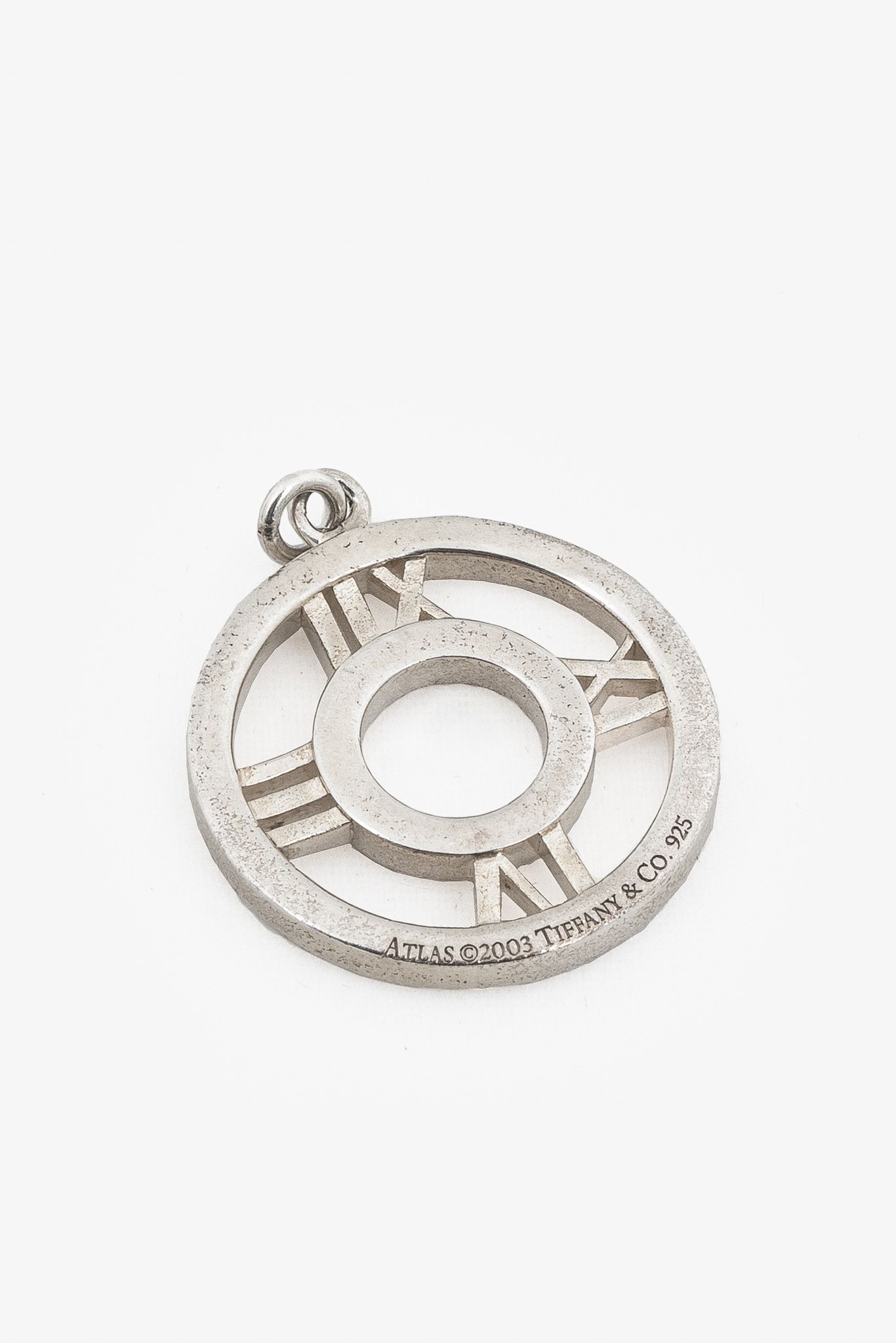 Tiffany & Co. Tiffany & Co. Atlas Sterling Silver Medallion Pendant Size ONE SIZE - 1 Thumbnail