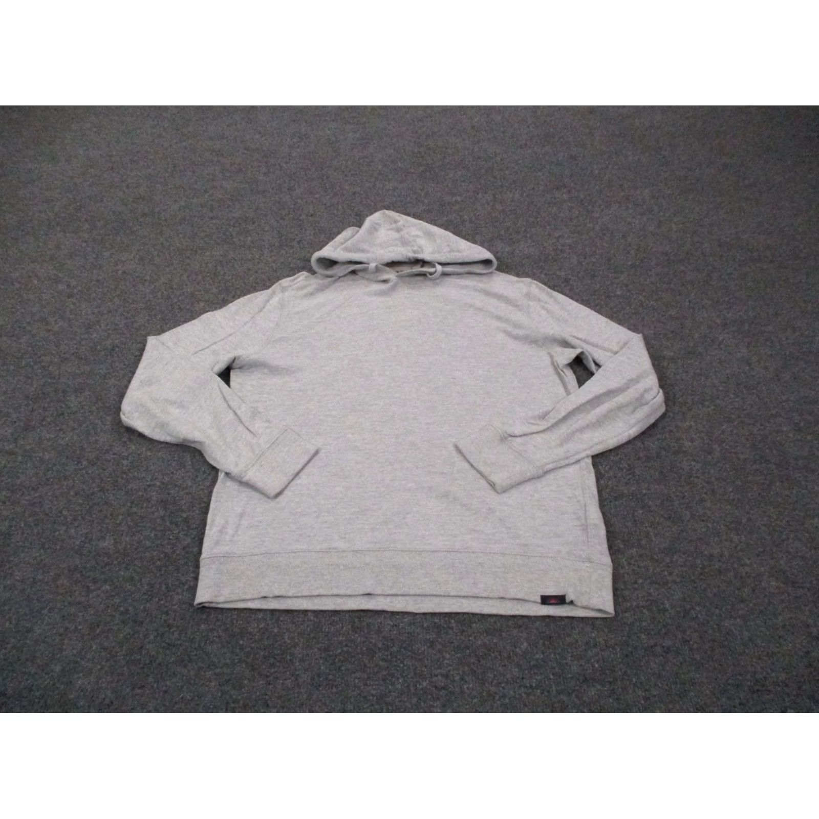 Faherty Faherty Hoodie Women M Gray Pullover Logo Hooded Cotton Sweatshirt Casual Size M / US 6-8 / IT 42-44 - 2 Thumbnail