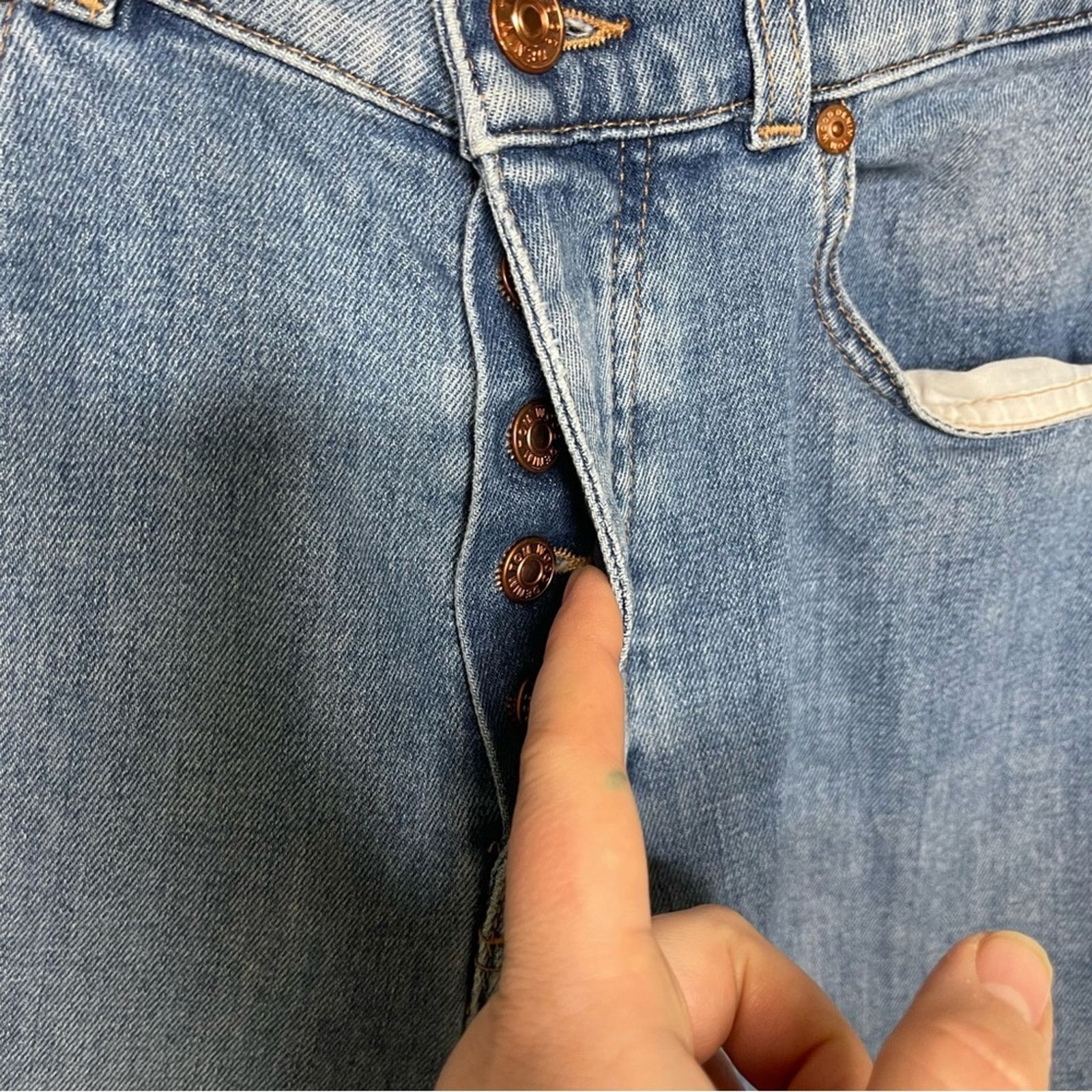 Tom Wood Tom Wood straight light blue men jeans sz 34 x 31 Size US 34 / EU 50 - 4 Thumbnail