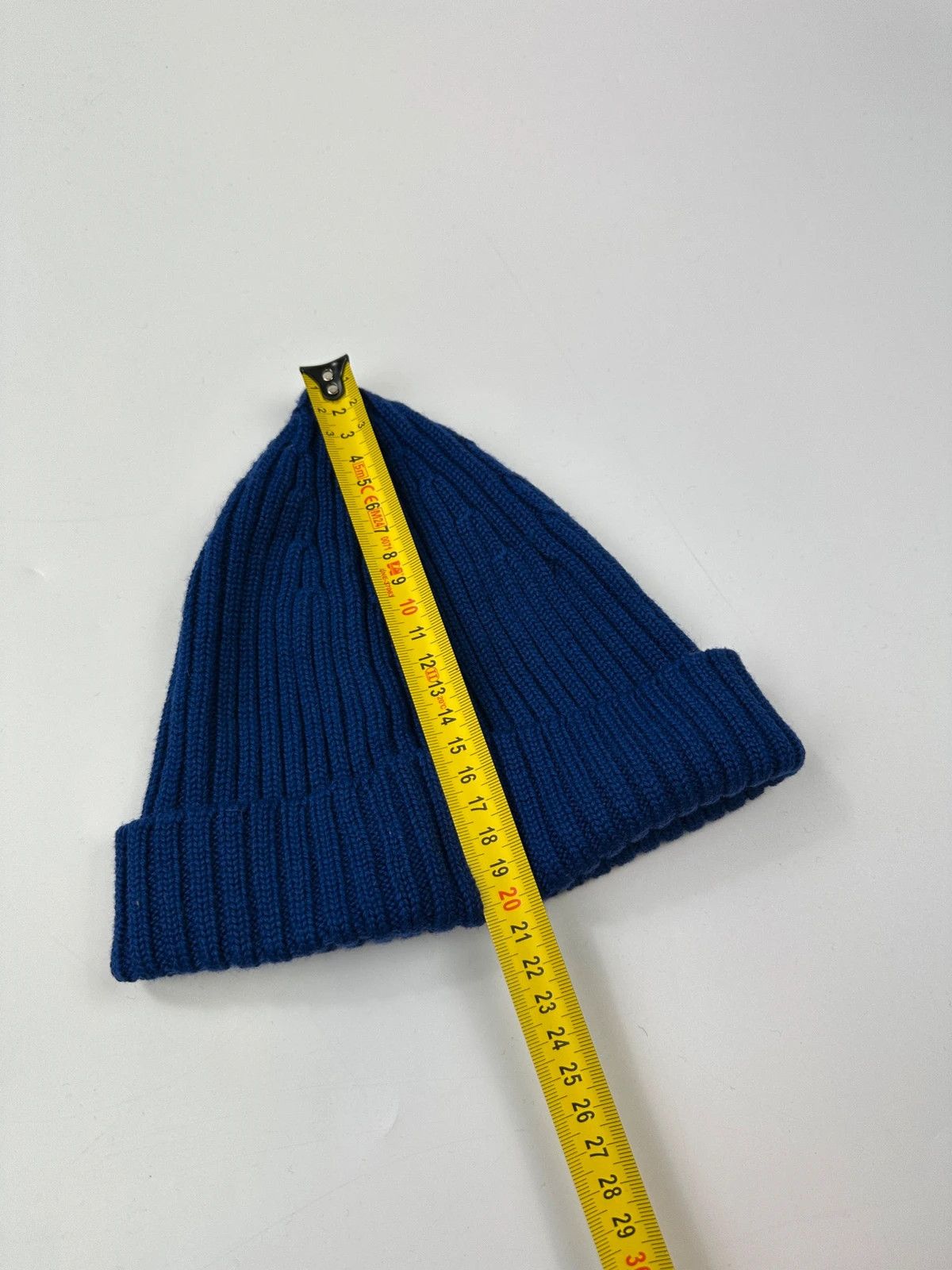 Prada Prada Sport 00s Electric Blue Ribbed Wool Beanie Size ONE SIZE - 6 Thumbnail