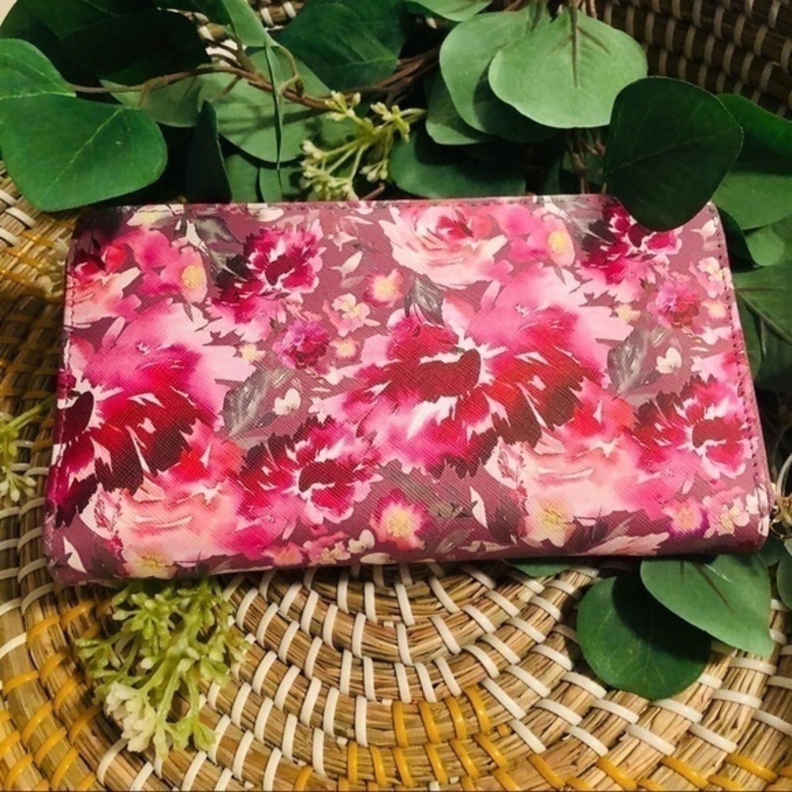 Designer Betsey Johnson Floral Pink Wallet NWT Size ONE SIZE - 2 Thumbnail