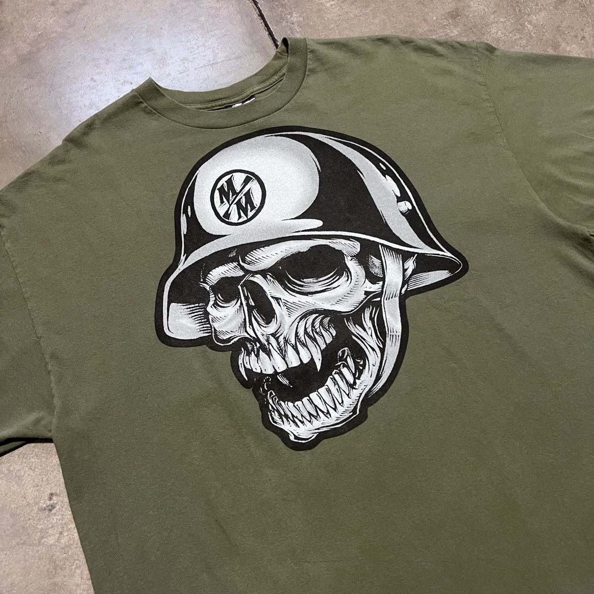Vintage Vintage Y2K Metal Mulisha T shirt Skull Dirtbike Skater Punk Size US XXL / EU 58 / 5 - 4 Thumbnail