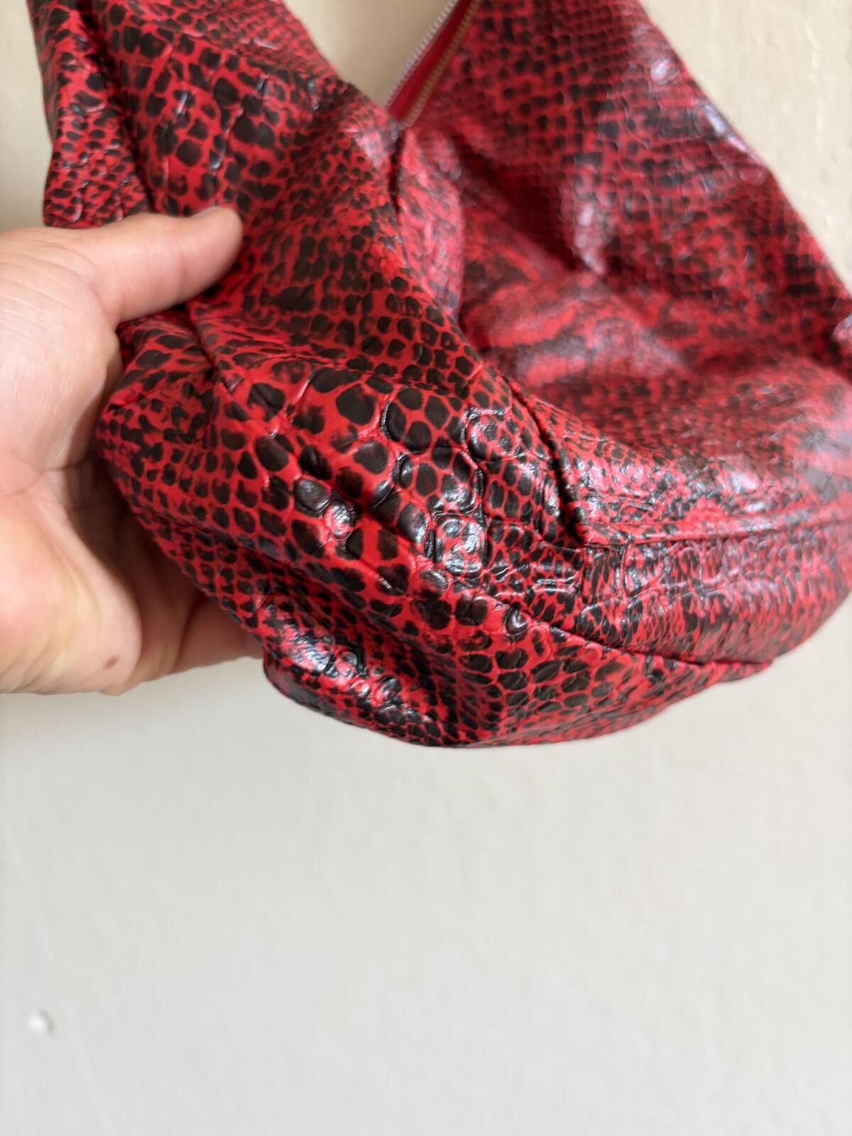 Other Boutique snake skin print shoulder bag Size ONE SIZE - 9 Thumbnail