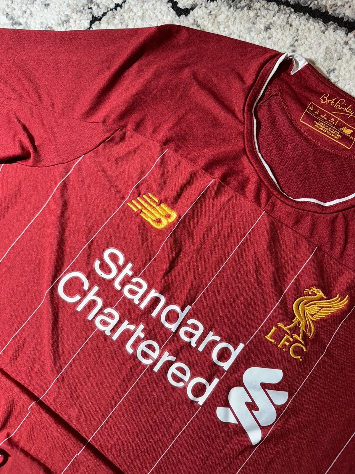 New Balance × Vintage Vintage Liverpool 2019/20 New Balance Jersey Blokcore L sz Size US L / EU 52-54 / 3 - 6 Thumbnail