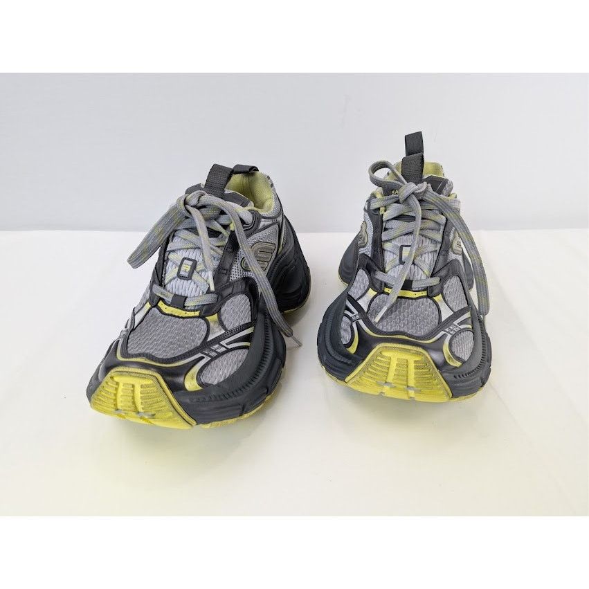 Balenciaga o1rshd1 10XL Low Top Sneaker in Grey / Yellow Size US 10 / EU 43 - 8 Thumbnail