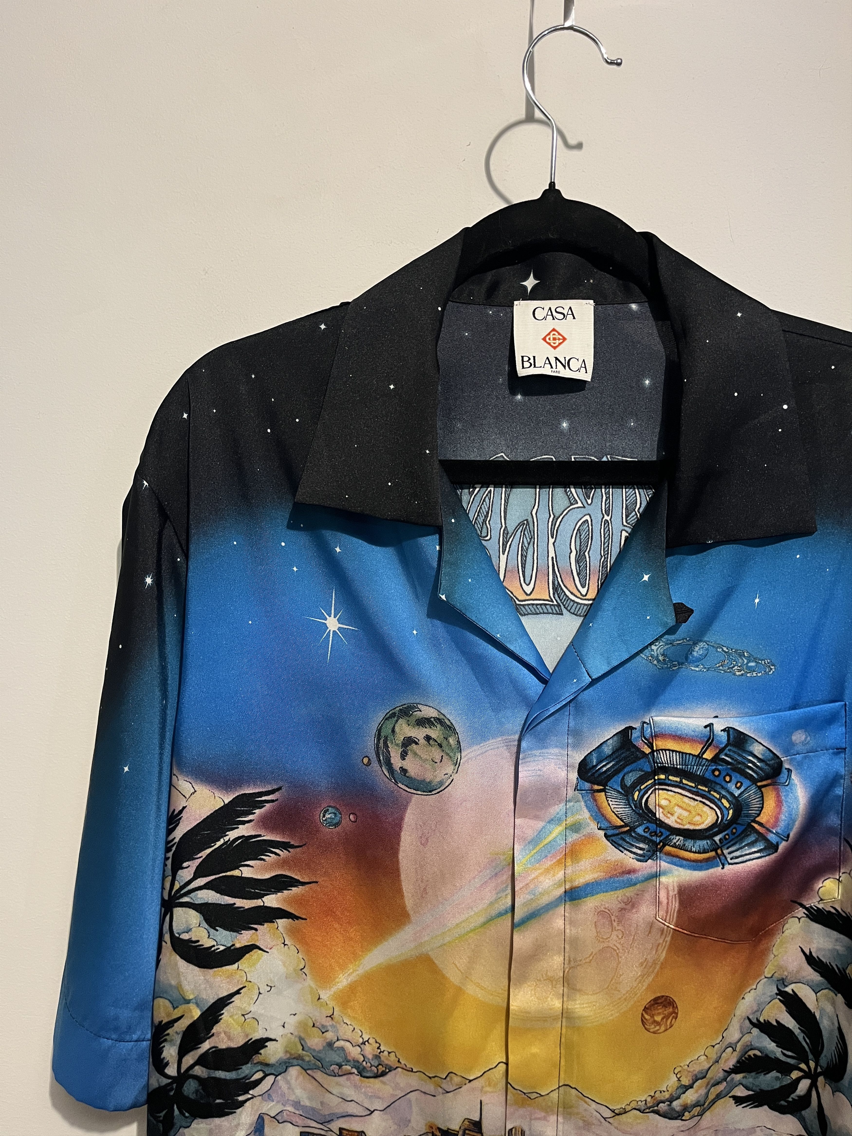 Casablanca Casablanca multi color silk shirt never worn Size US L / EU 52-54 / 3 - 3 Thumbnail