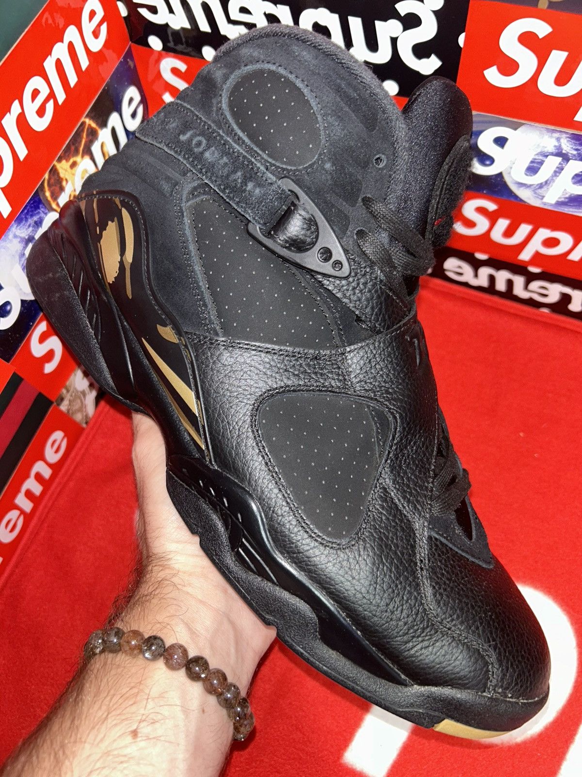Nike Jordan 8 Retro ‘OVO Black’ AA1239-045 size 13 Size US 13 / EU 46 - 9 Thumbnail