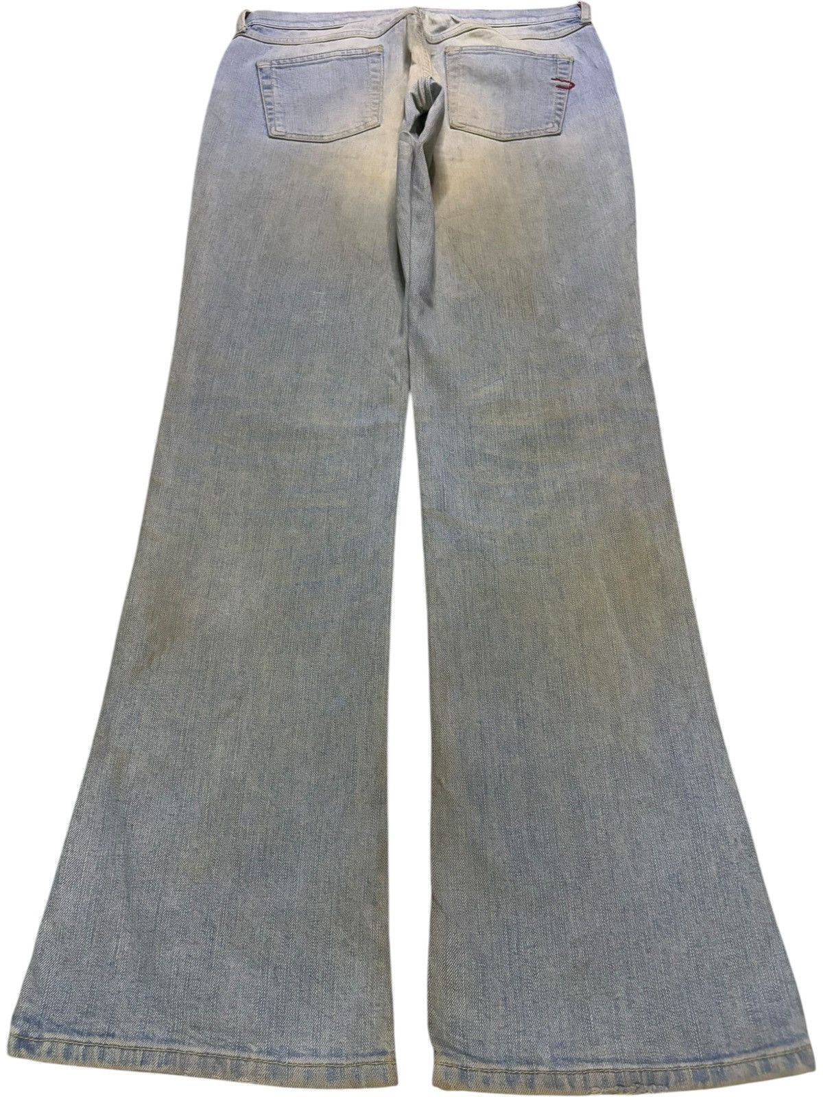Diesel Vintage Diesel Rusty Mud Wash Bootcut Flare Jeans Size US 31 - 2 Thumbnail