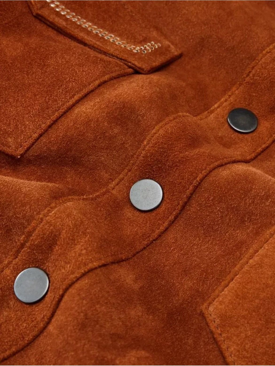 John Varvatos Emmons Suede Jacket EU 48 USA 38 Size US M / EU 48-50 / 2 - 6 Thumbnail