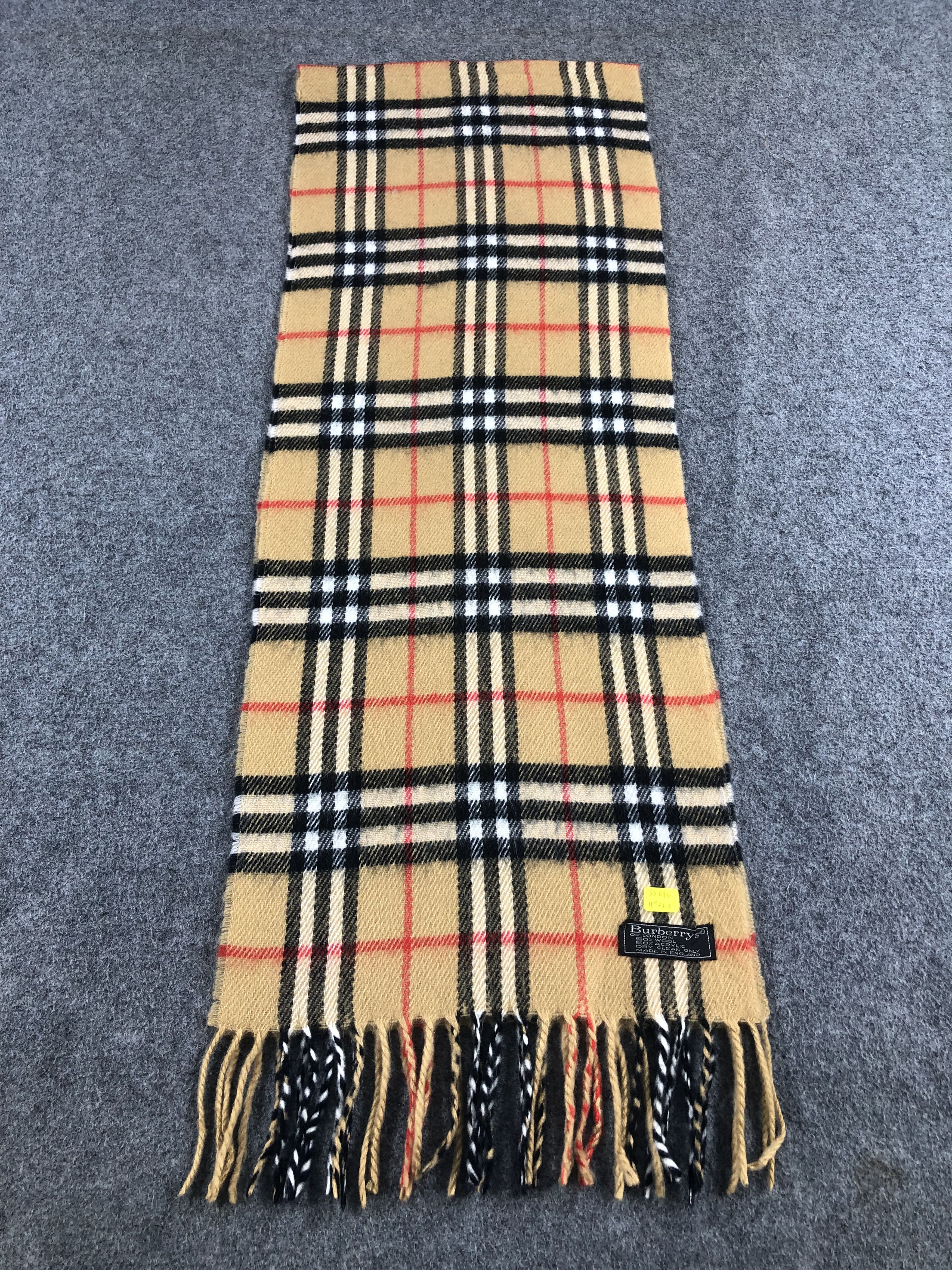 Burberry Nova Check Scarf / Muffler / Neckwear
