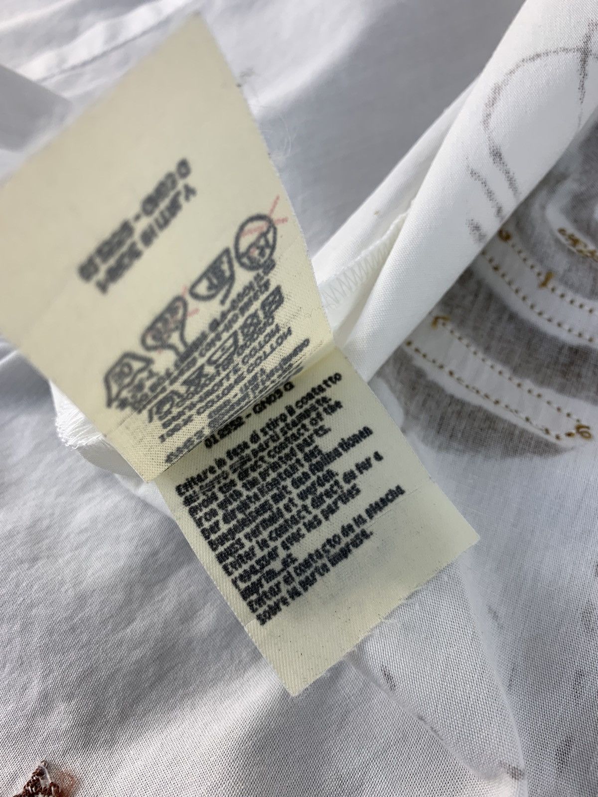 Iceberg Hype Iceberg History Flying Bee Art Printed Button Up Shirt Size M / US 6-8 / IT 42-44 - 10 Thumbnail
