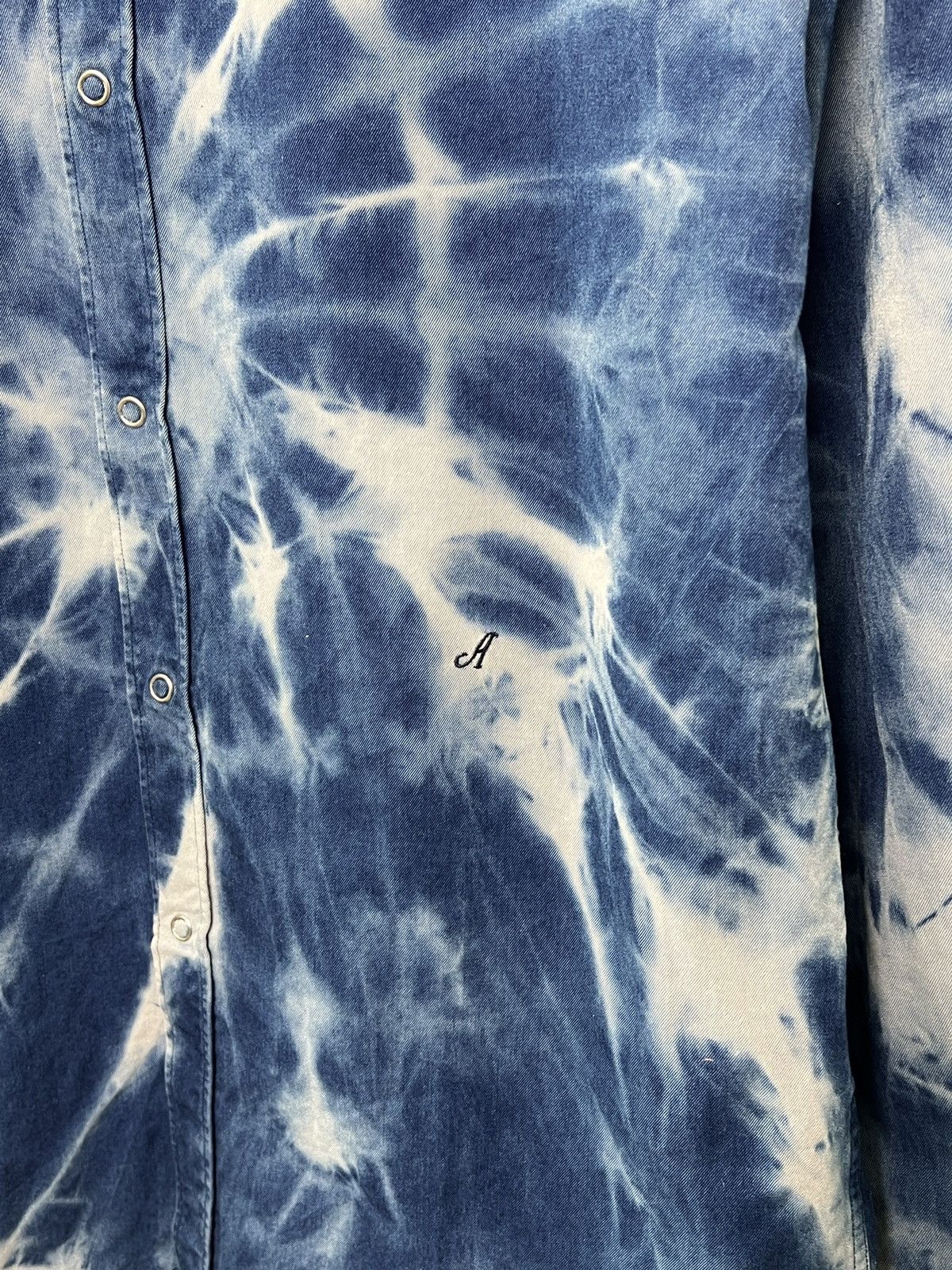 Acne Studios acne y2k vintage shirt 1/1 bleached tie dye Size US M / EU 48-50 / 2 - 5 Thumbnail