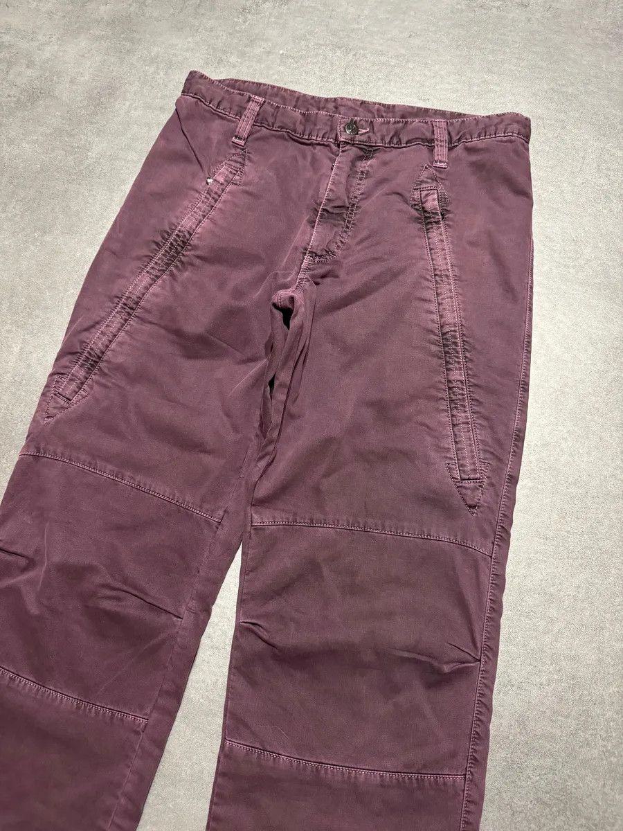 Dolce & Gabbana AW2003 Dolce & Gabbana Purple Bondage Relaxed Spectrum Pants Size US 33 - 8 Thumbnail