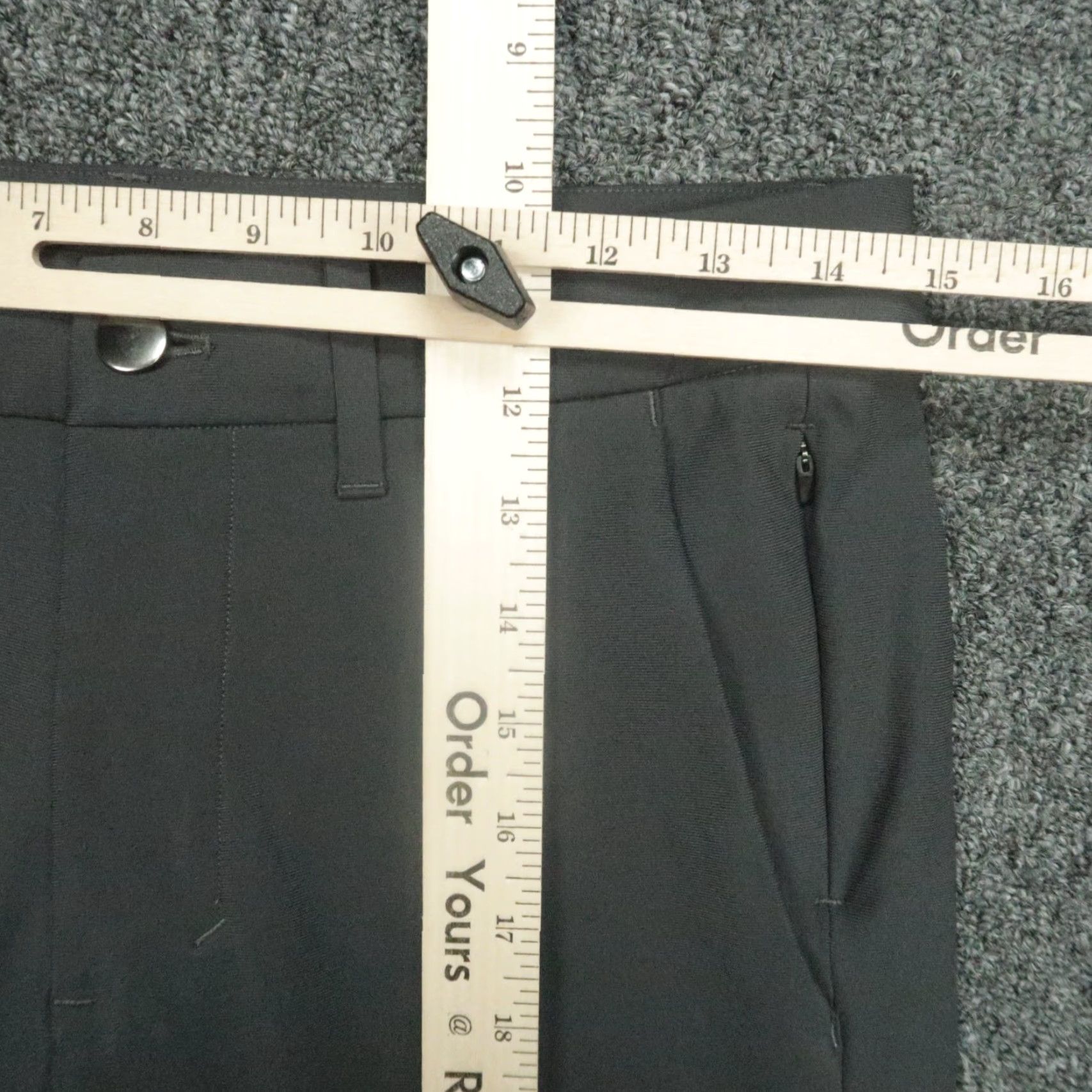 Lululemon Lululemon Pants Men 30x32 Gray Slim Fit Warpstreme Zip Pocket 5-Pocket Design Chino Mens Size US 30 / EU 46 - 7 Thumbnail