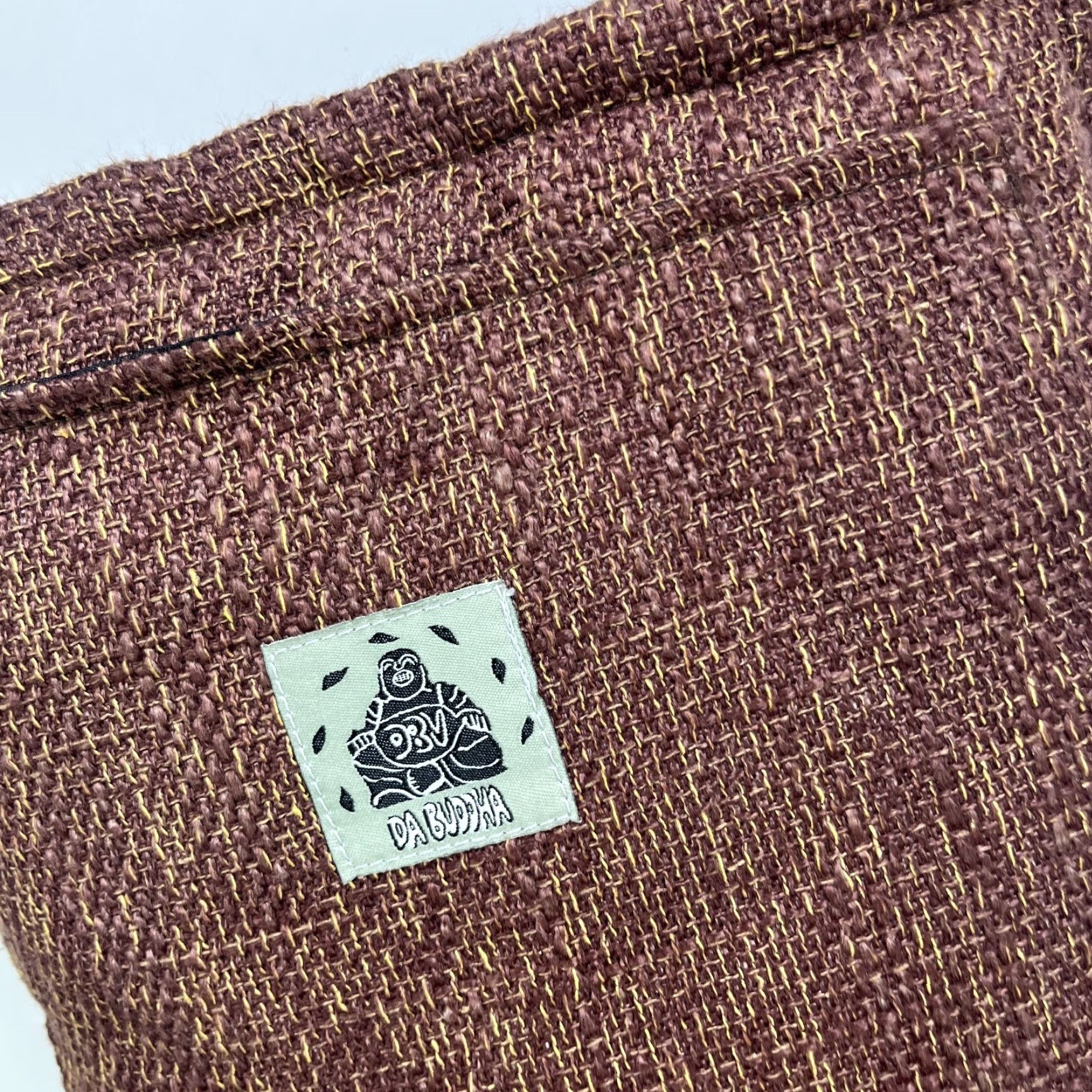 Vintage Vintage Da Buddha Hemp DBV Travel Bag Carry Case Satchel blue OS Mens Hemp Size ONE SIZE - 2 Thumbnail
